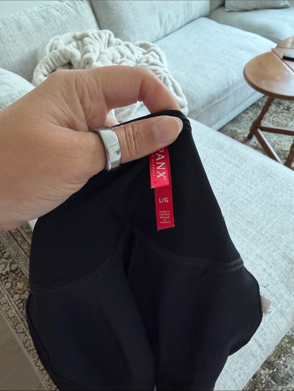 SPANX Black Performance Leggings - L/G